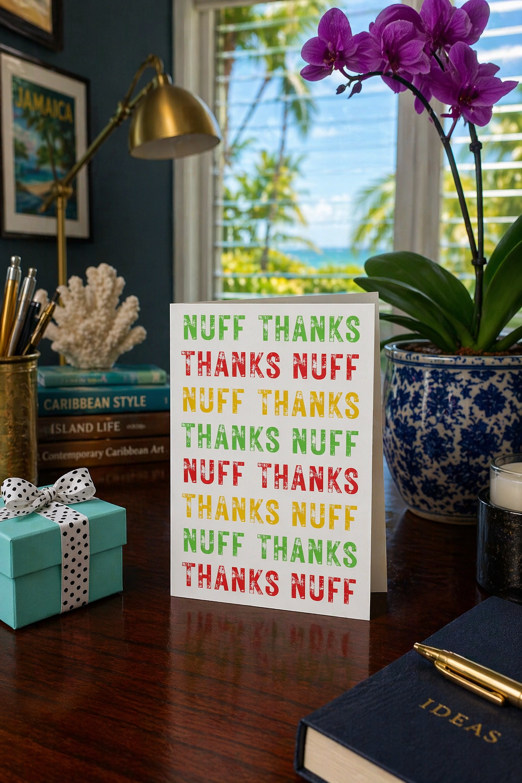 A Nuff Thanks Card